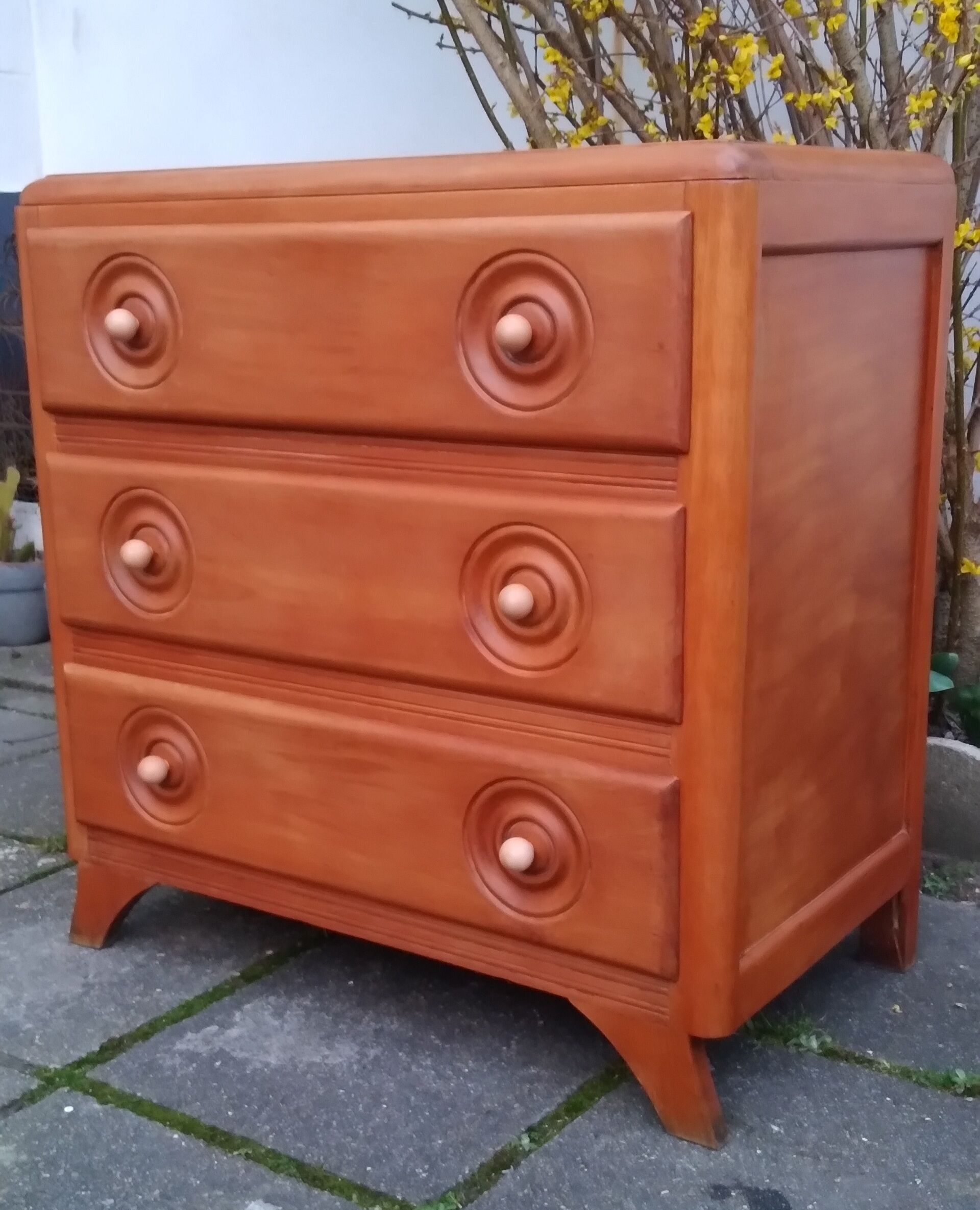 Commode bois 1960