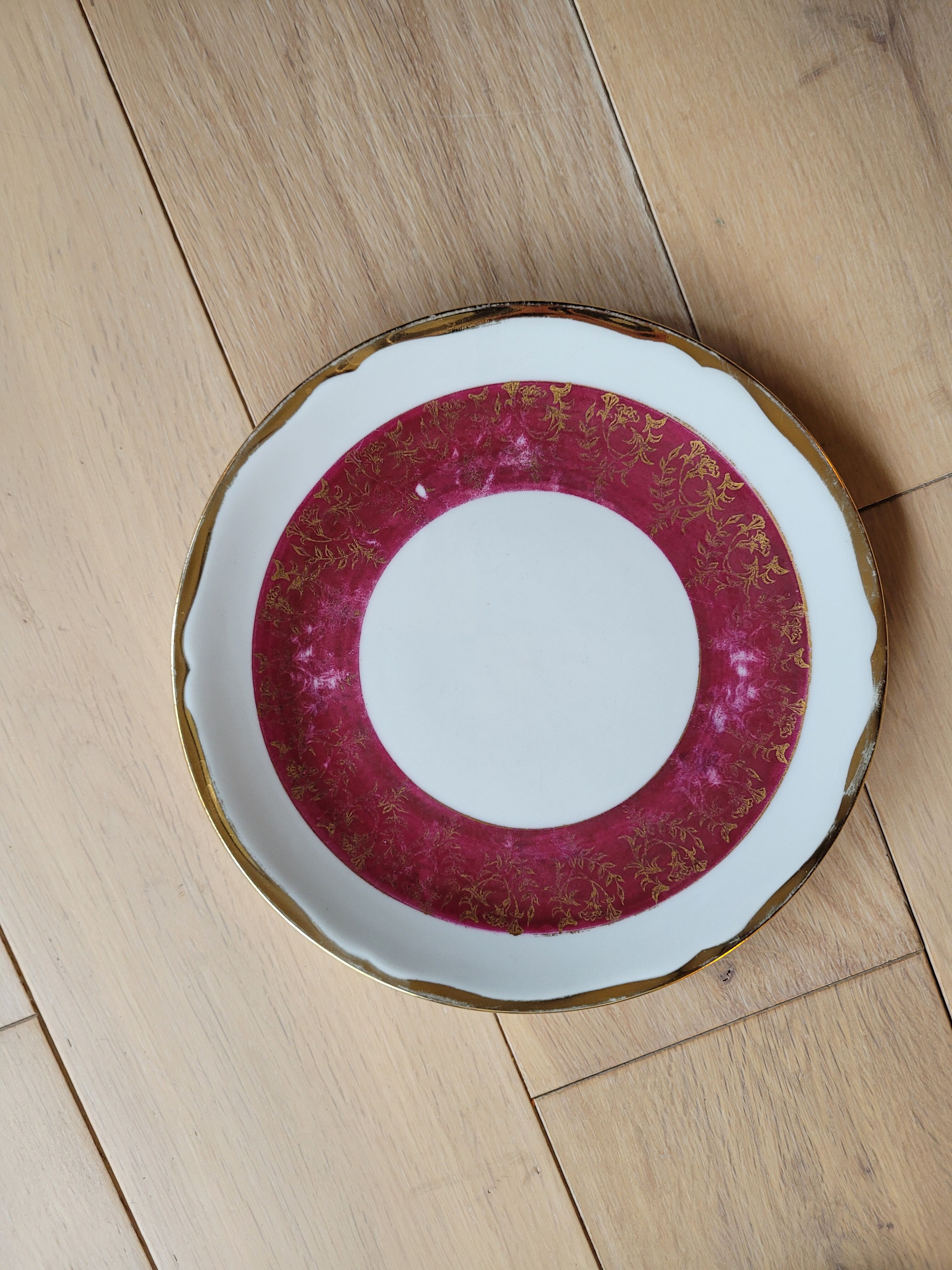 Service à dessert porcelaine luf