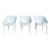 3 fauteuils Kartell, modèle Dr.YES  design Philippe Starck & Eugeni Qu