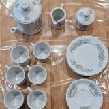 Service à thé en porcelaine Mitterteich Bavaria