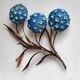 Applique italienne "Hortensia" 76cm