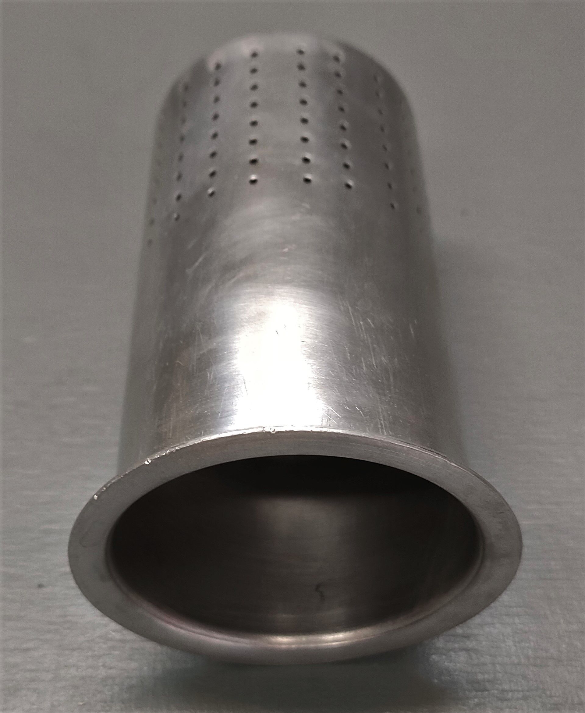 Old teapot Salam tea Villeroy & Boch porcelain and metal ~ 50s