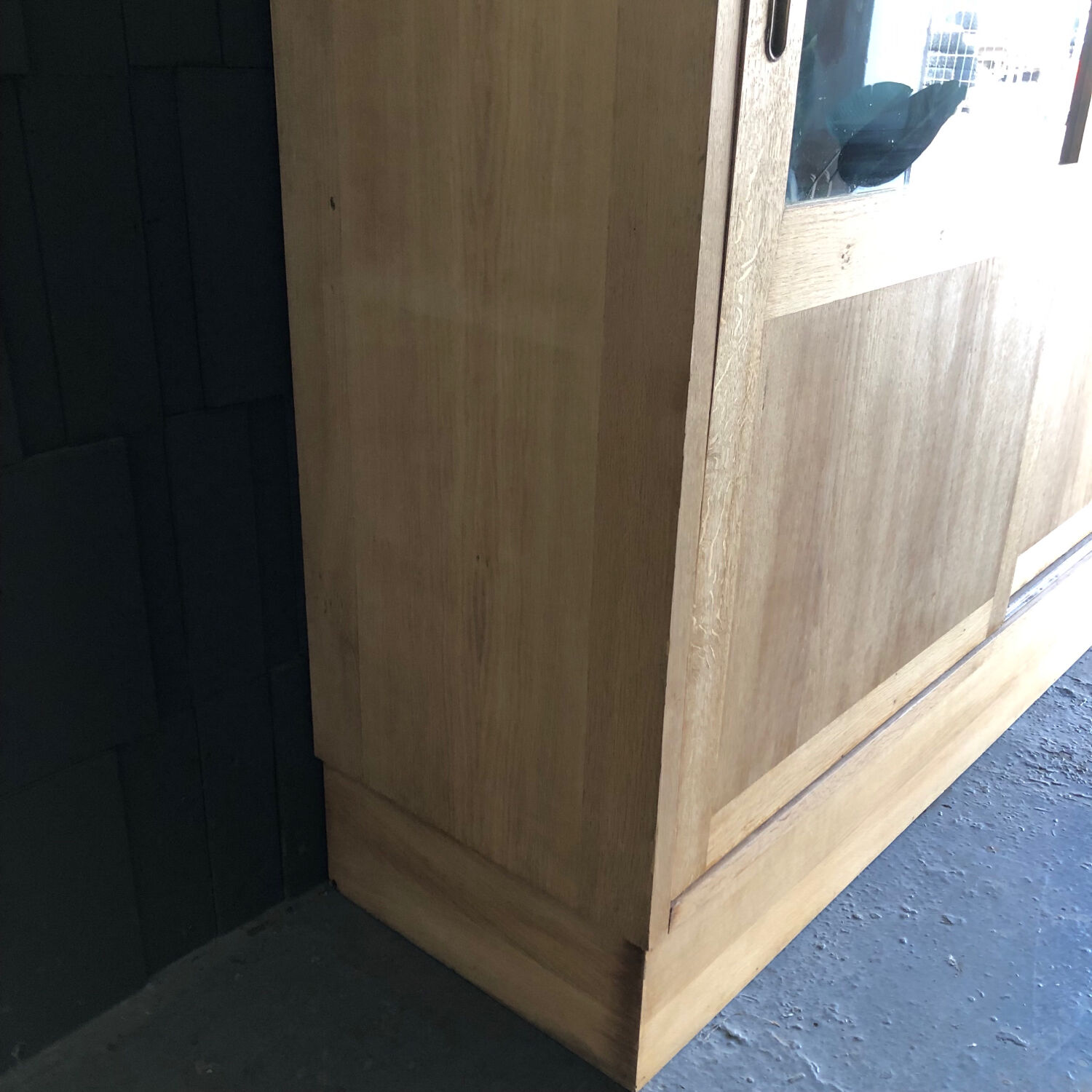 XL vintage oak bookcase