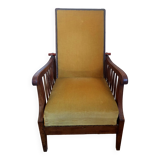 Chaise longue velours