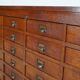 Large Dutch oak apothecary / filing cabinet or sideboard, 1930s