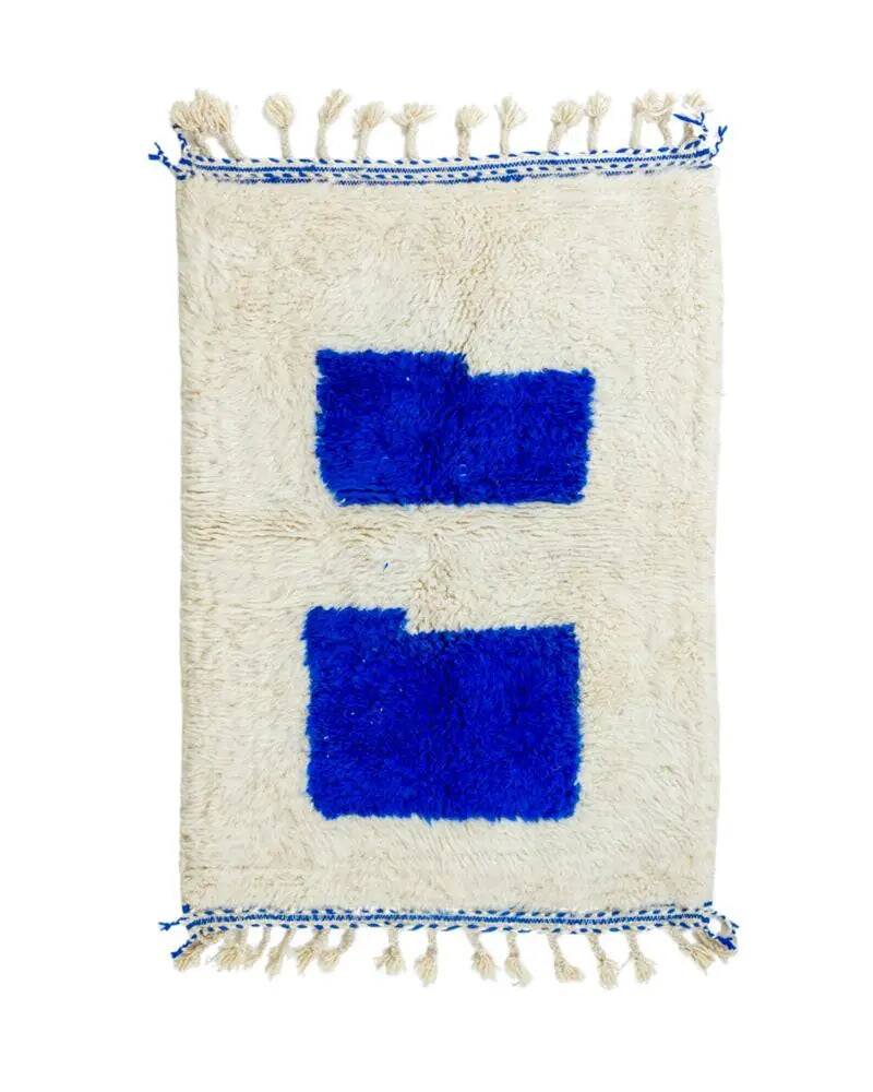 Traditional handmade Beni Ouarin rug size 150 x 250 cm