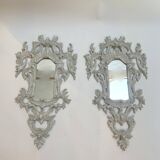 Pair C19th Continental Wall Mirrors