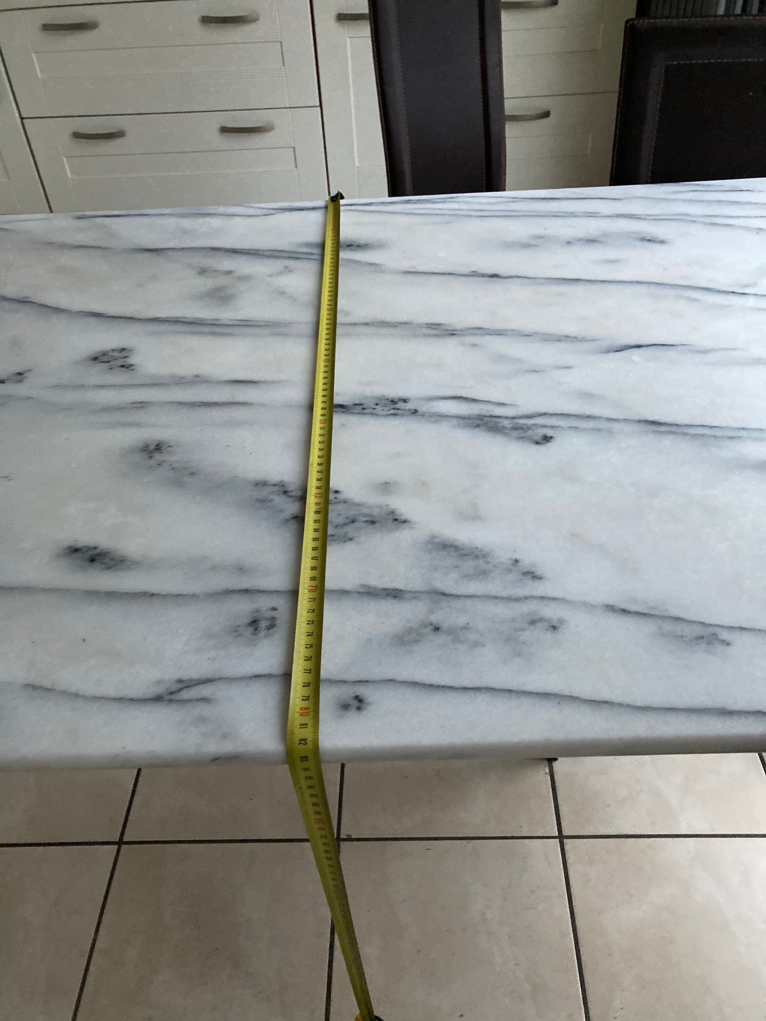 Marble kitchen table