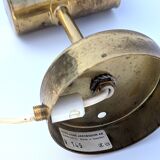 Brass and smoked glass wall lights Model V149 - Hans-Agne Jakobsson