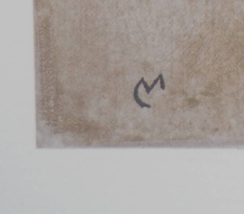 Joan Miró: Female Model - Signed Lithograph