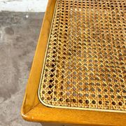 Set of 4 caned chairs Arcadia by Tagliabue di Cascina Armata, 1970-80.