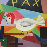 Oil on canvas "Pax"