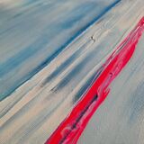 Abstract painting table
