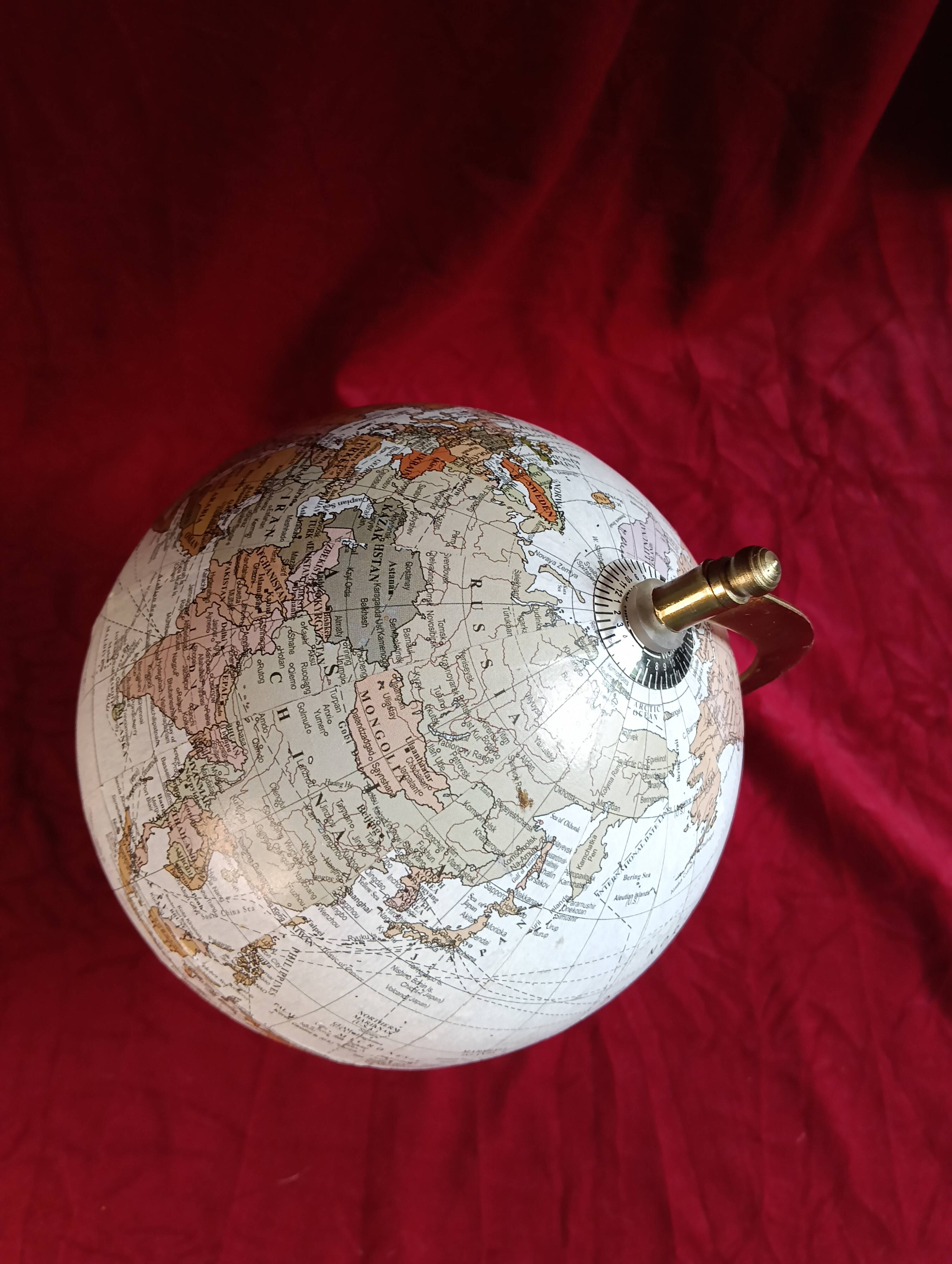 Small desk globe