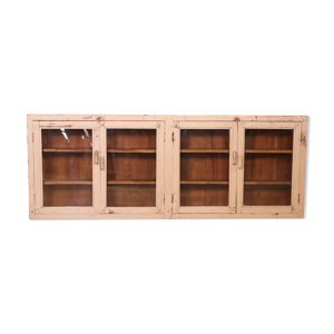 Ancienne vitrine en teck