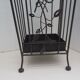 Wrought iron umbrella holder