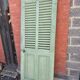 Old shutter door