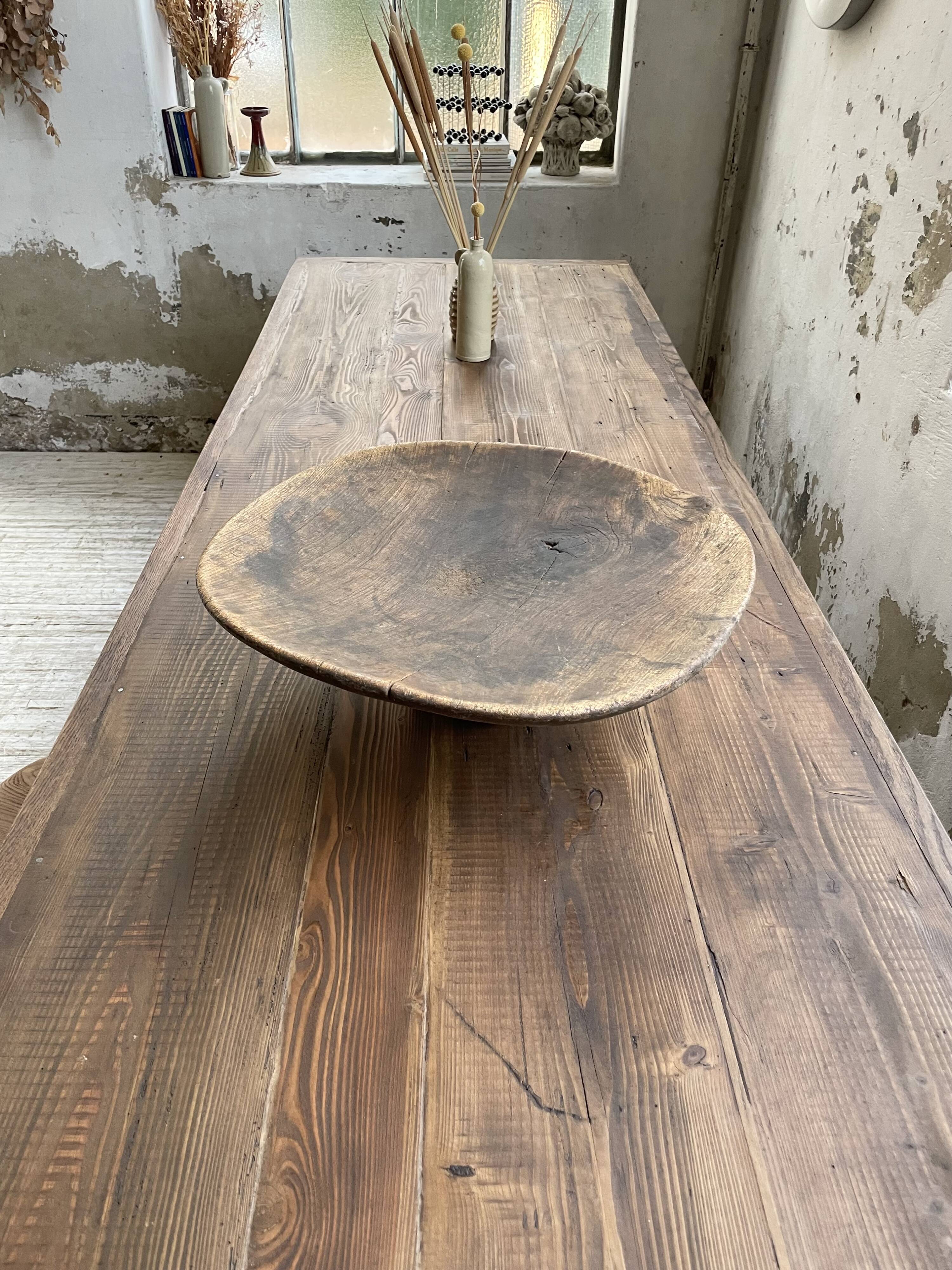 Mid-20th Tuareg wooden dish