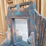 Ancient barber mirror from Indonesia 36x50cm