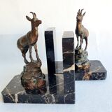 Marble book ends