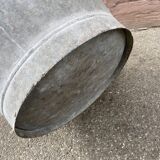 Very large vintage zinc basin 70 liters