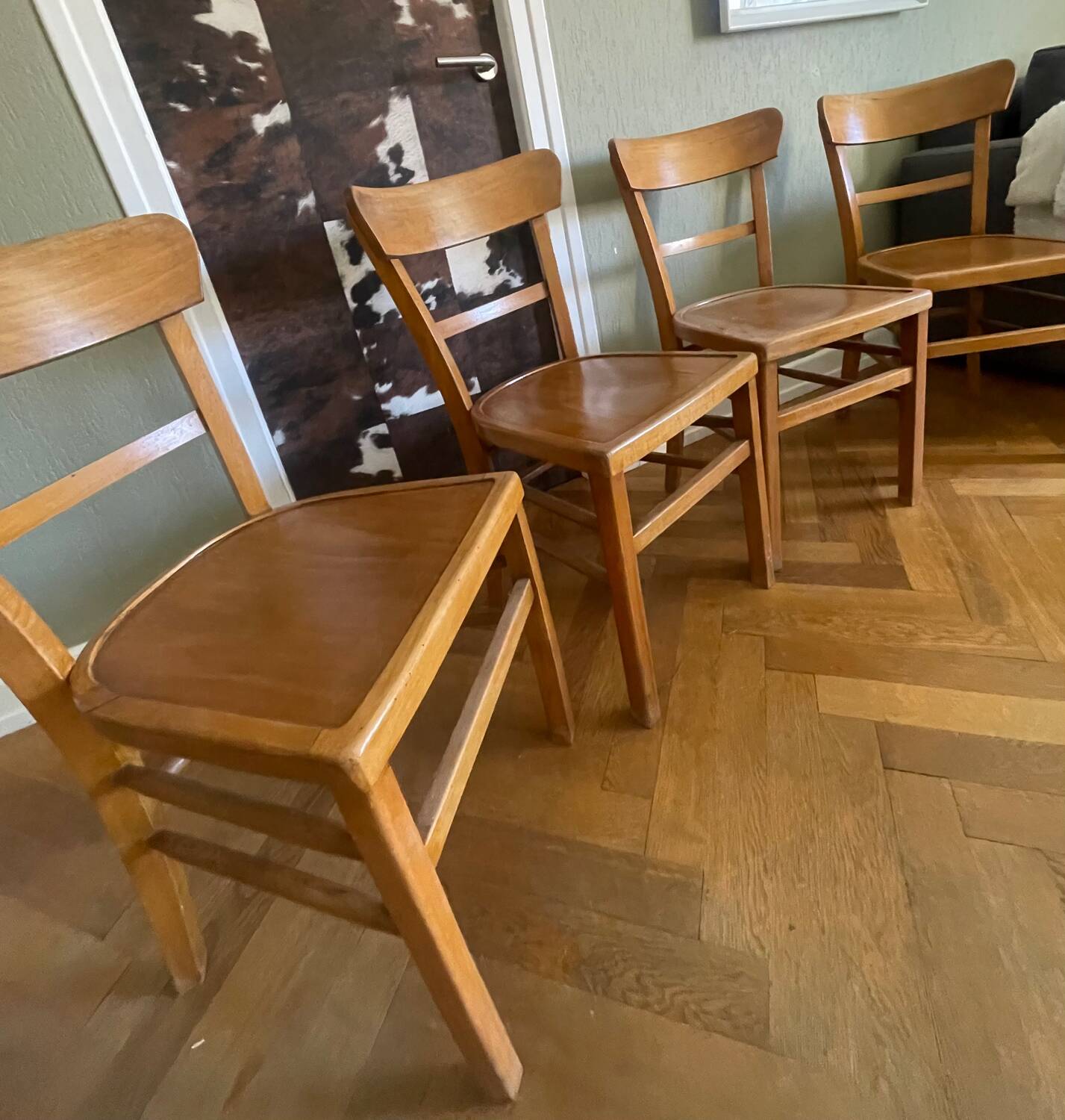 4 chaises bistrot Luterma