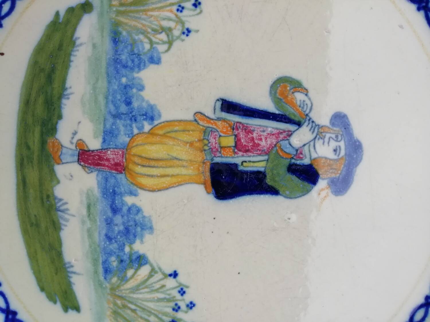 Henriot Quimper Plate