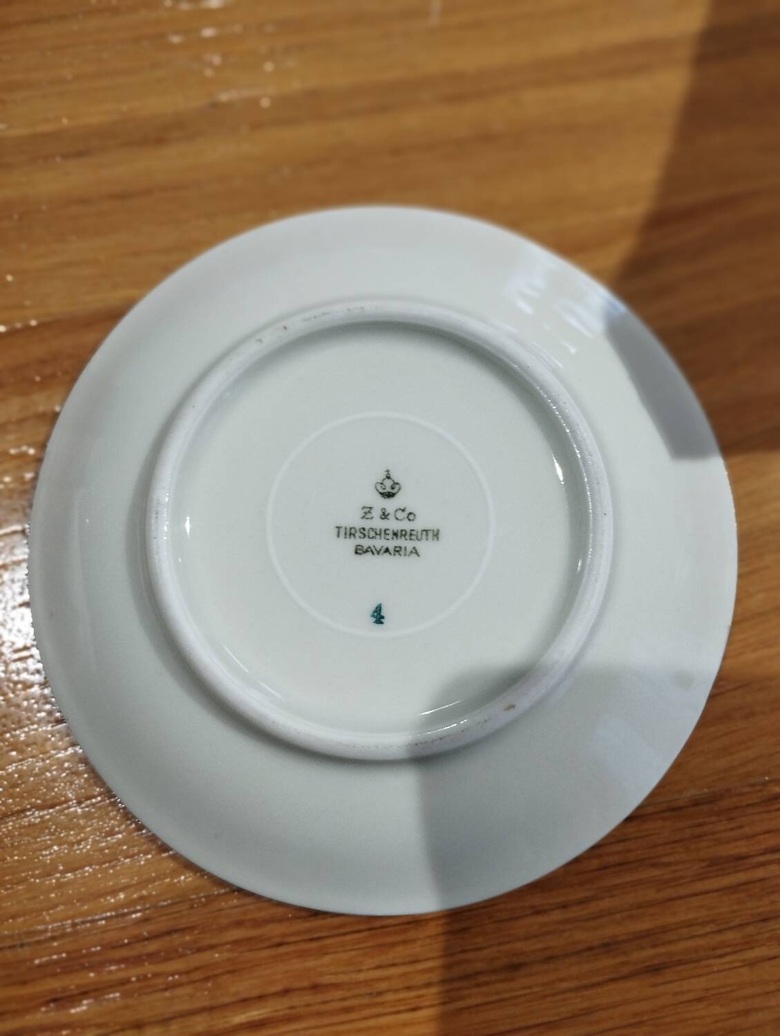 60s porcelain plate sets