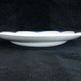 Former plat oavle in faïence of Digoin Sarreguemines model corsica