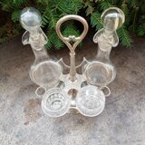 Servant table service oil vinegar late XIX th