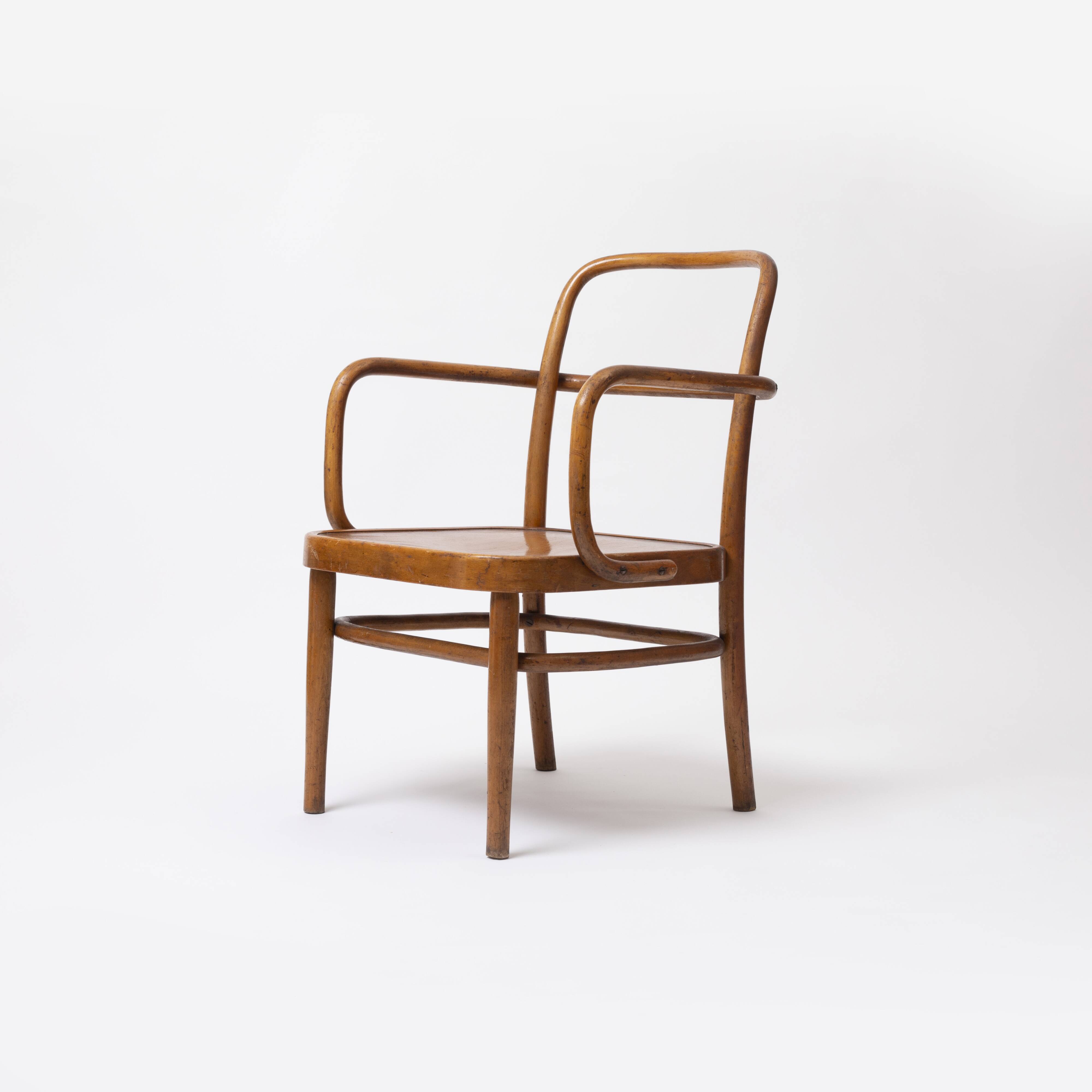 A 64 F chair by Gustav Adolf Schneck, Thonet, 1930s