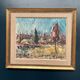 Original Swedish Oil On Canvas – “Landscape” By Arvid Herbert