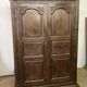 Louis XV carved wooden wardrobe from the 18th century