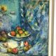 Large mid-century  still-life painting 1962