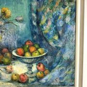 Large mid-century  still-life painting 1962