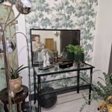art deco console mirror