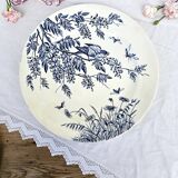 Round dish "Printanier" Terre de Fer