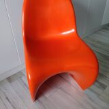 Chaises Panton orange 1974