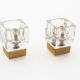 Fantastic set of 2 Sputnik Peill Putzler Wall Sconces