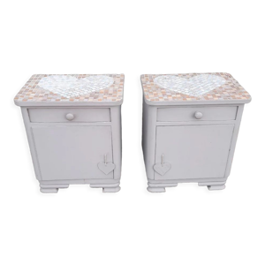Meubles de chevet vintage