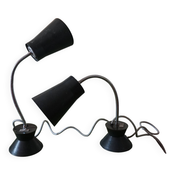 paire de lampes industrielles Armélec