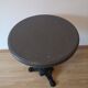 Bistro table 1930 foot cast iron and wooden tray