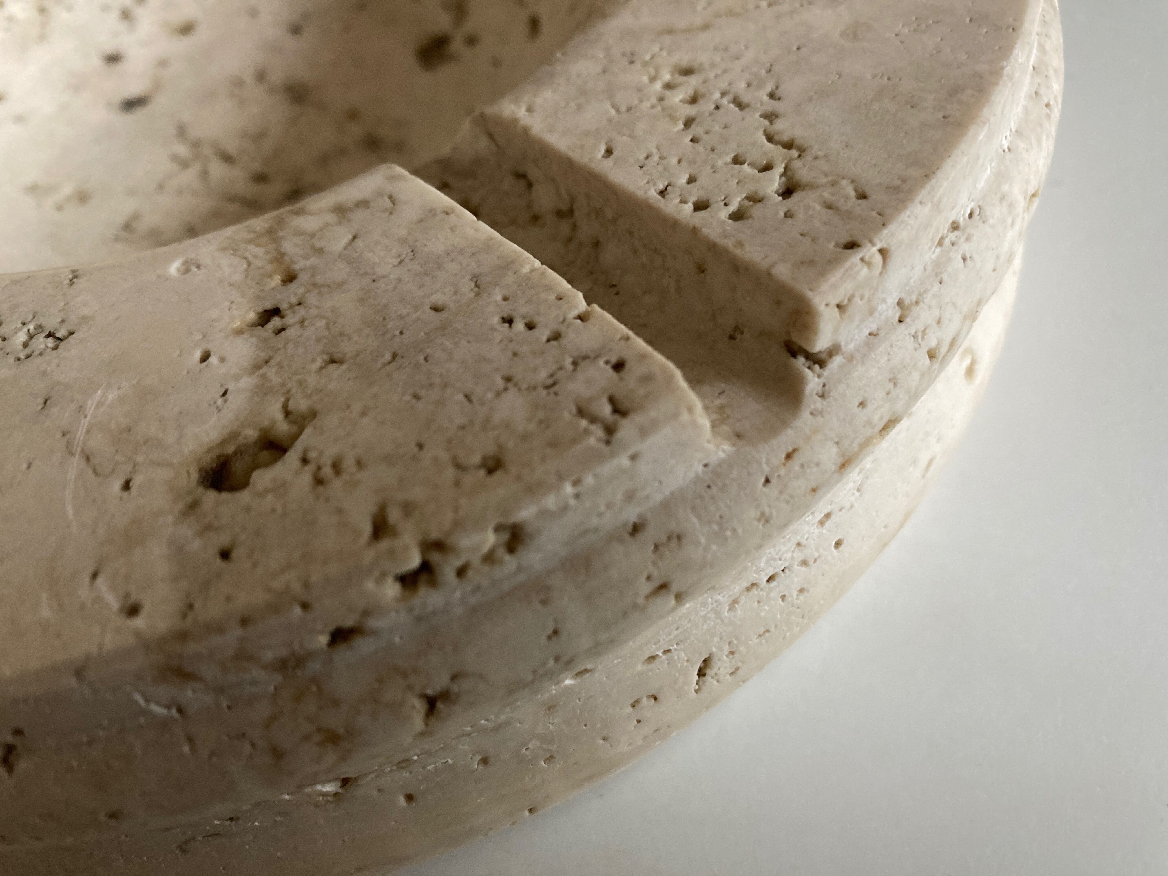 Travertine ashtray XXXL Italian neoclassical work 1970