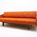 Canapé-lit pliant du milieu du siècle, années 1960, Tchécoslovaquie