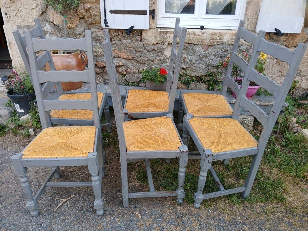 Lot de 6 chaises