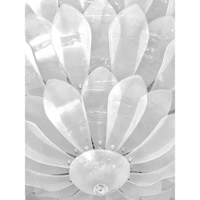 Artistic Sanded Glass Flush Mount by Simoeng for Simoeng