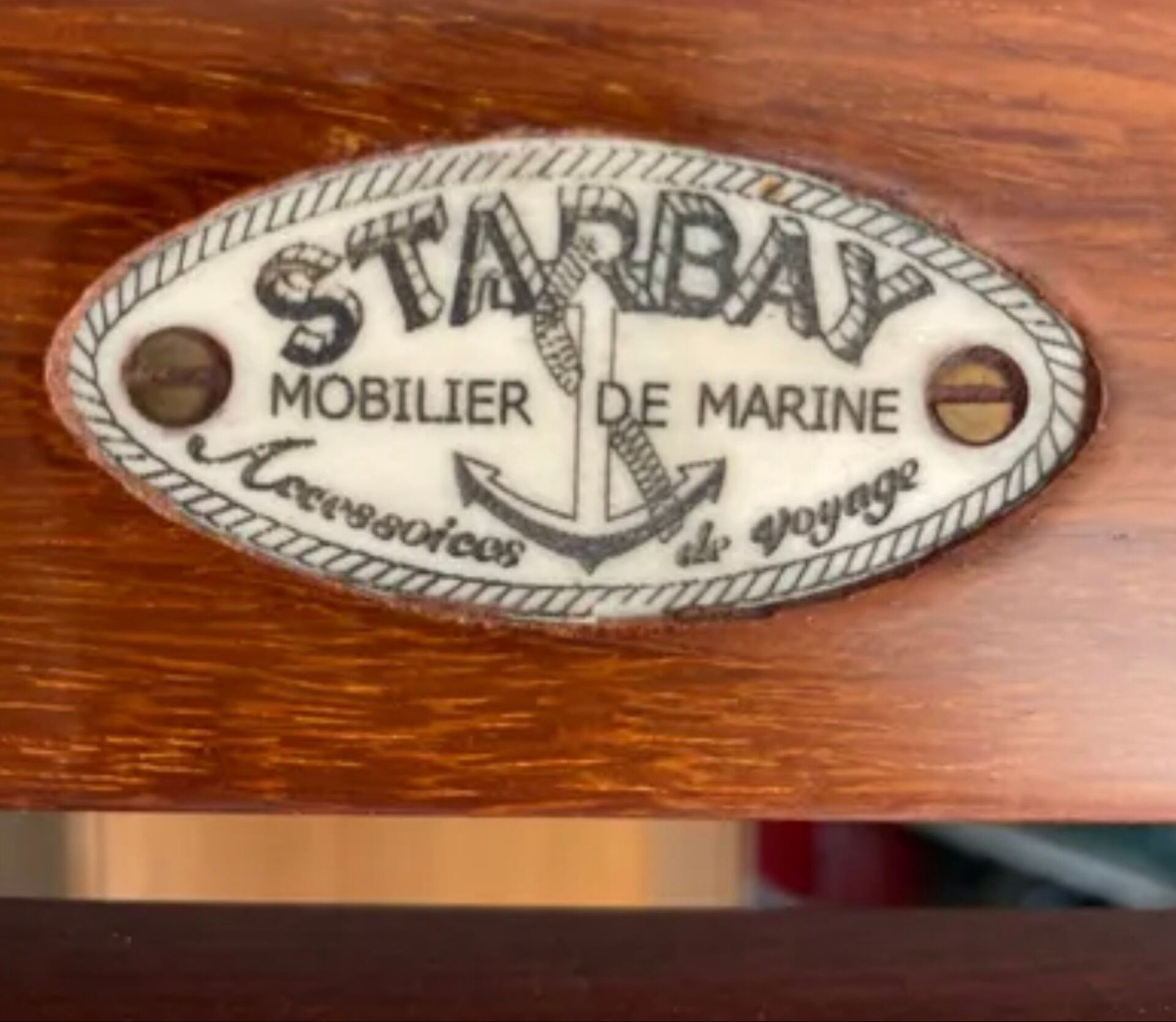 Paravent / Séparateur de Pièce Vintage - Mobilier de Marine Starbay