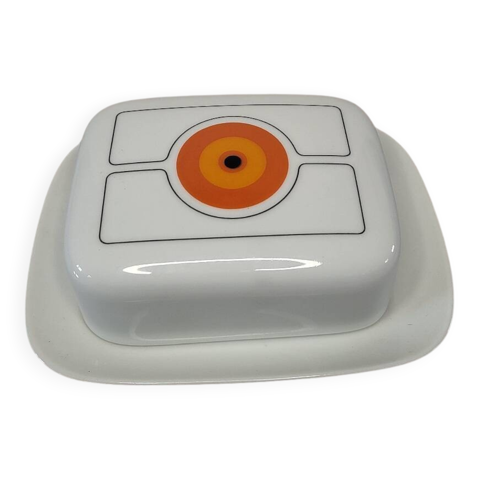 Thomas ( Rosenthal) Eclipse Butter Dish