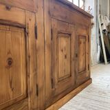 Row of pine loom furniture