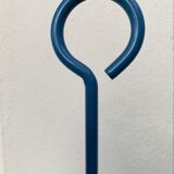 Blue metal design nightval Pascal Mourgue 1980